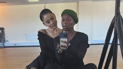 ariana grande miu miu|Ariana Grande and Cynthia Erivo Are Team Miu Miu .